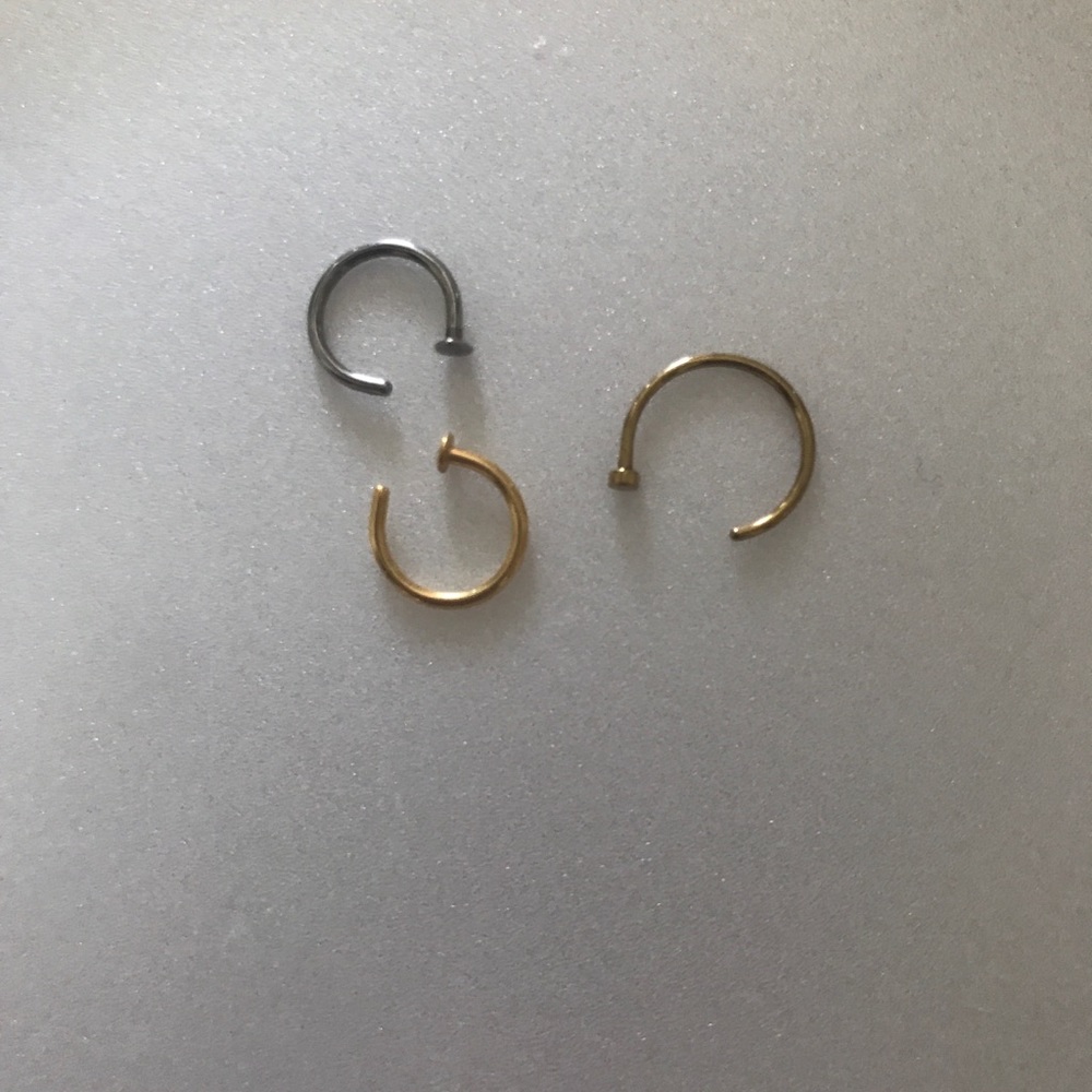 Various nose rings